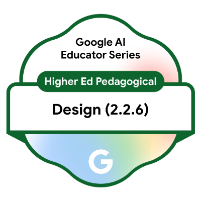 Design (2.2.6) — Higher Ed Pedagogical