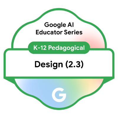 Design (2.3) — K-12 Pedagogical